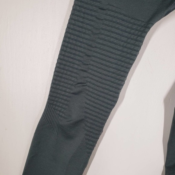 Alphalete Halo Leggings S Dusty Teal High Waist‎ Workout Compression - Picture 10 of 15